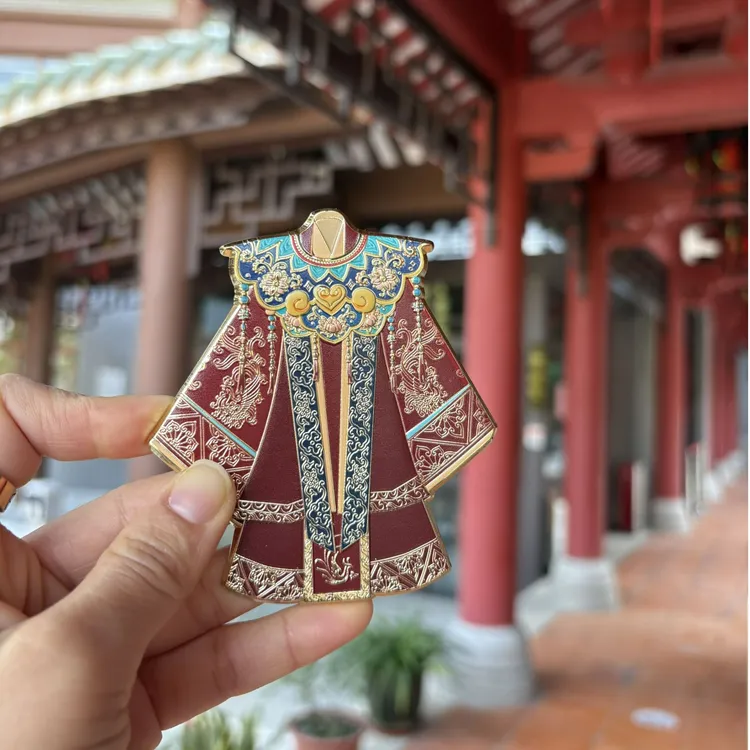 【云纱霞帔】金属磁吸冰箱贴凤冠霞帔爆款国潮故宫收藏礼物礼品盒