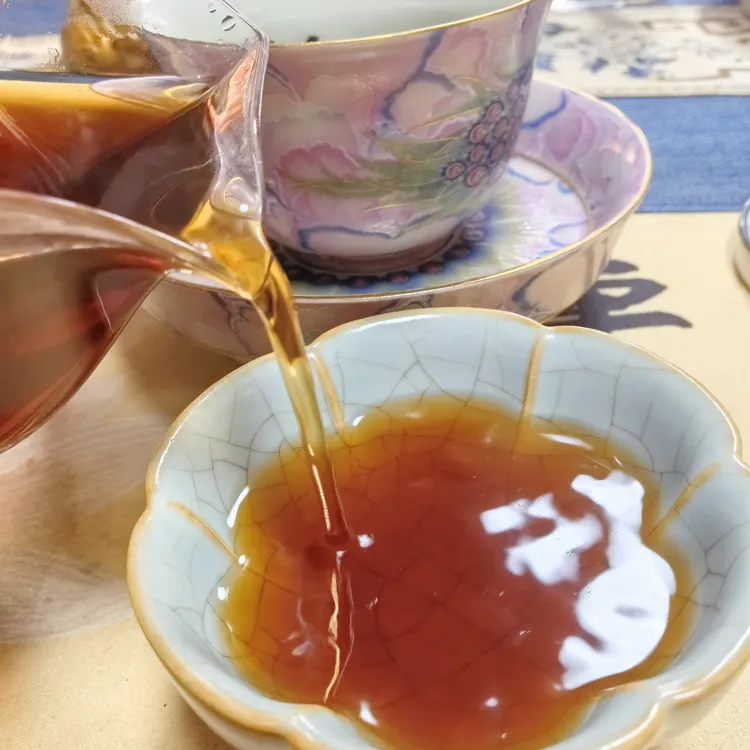 2018年高货 满毫金芽 普洱熟茶 古树班章五寨熟普陈香普洱熟茶