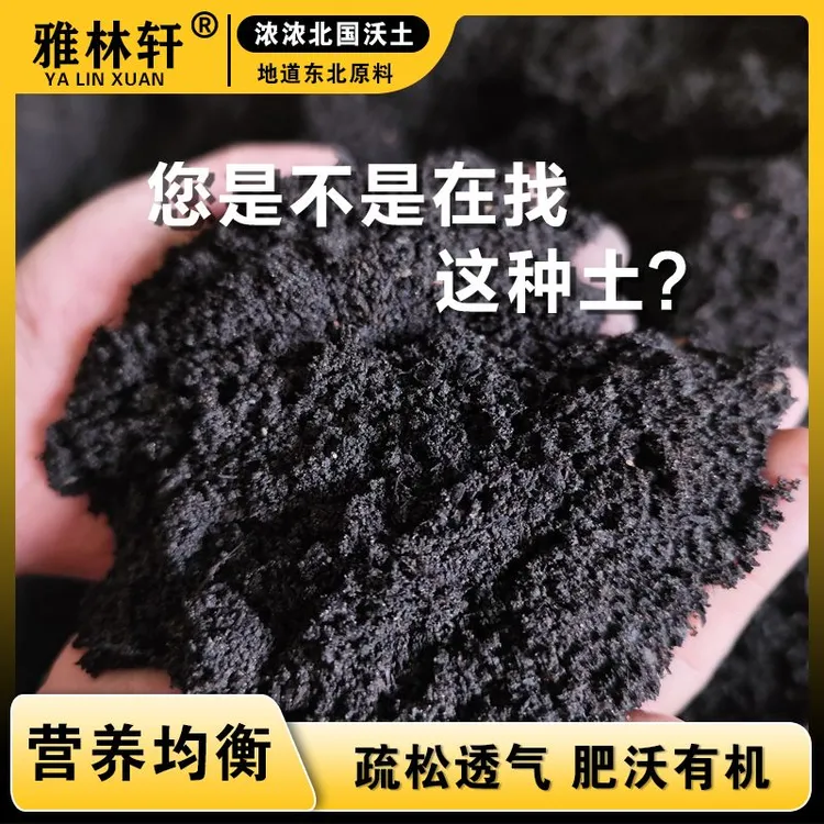 蔬菜专用养花专用东北有机肥营养土室内园艺阳台花卉绿植盆栽室内