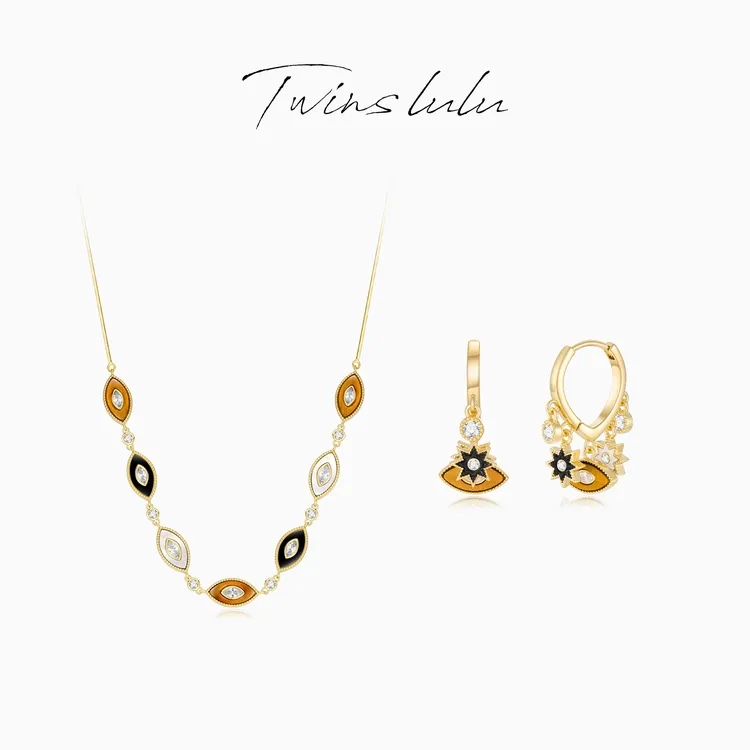 TWINS LULU【彩眸】双十二项链女款2025新款轻奢轻奢项链TSJ7881