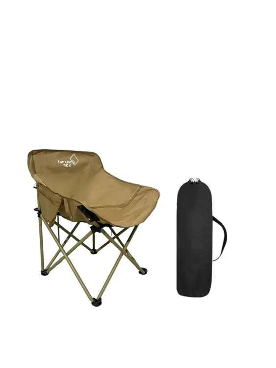 【厂家直发】探险纪月亮椅户外露营折叠椅