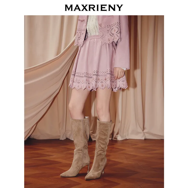 【艺术系流浪】MAXRIENY2025秋冬蓬蓬裙半裙绝搭套装