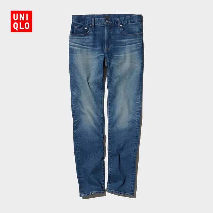 优衣库男装修身牛仔裤/水洗产品休闲长裤子475546 470528