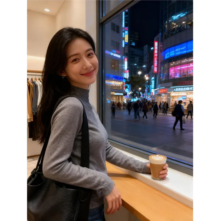 百搭修身设计感内搭毛衣2025秋冬新款半高领修身针织打底衫女套头