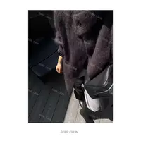 SEER CHUN“墨尔本冬”澳毛羊绒大衣 60246
