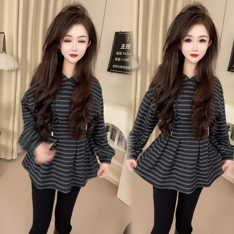 2025秋冬新款时尚显瘦气质网红高档洋气女高级百搭宽松大码连衣裙