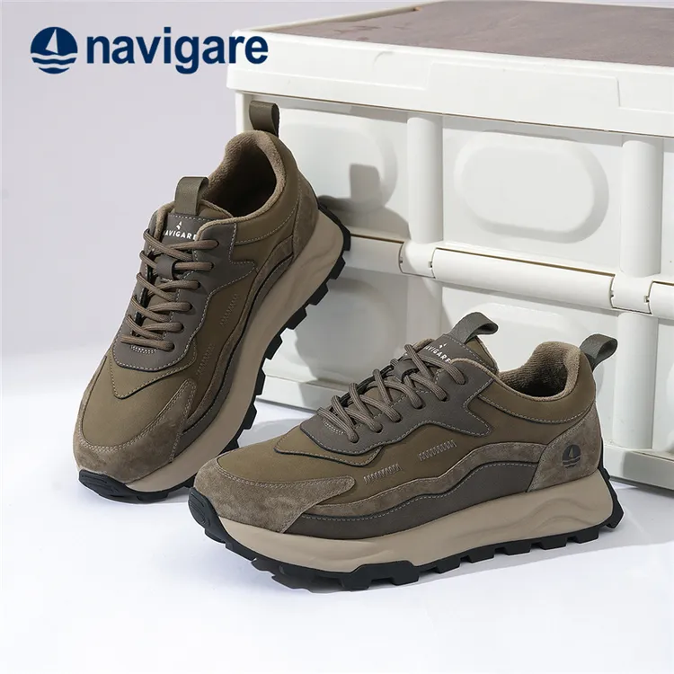 Navigare意大利秋冬新款男士休闲加绒鞋子男鞋鞋子男款运动鞋