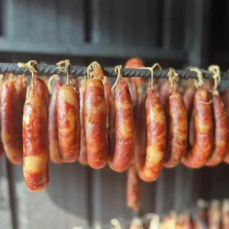 【顺丰包邮】湖南崀山土特产农家手工制作烟熏腊香肠1斤 2斤 5斤