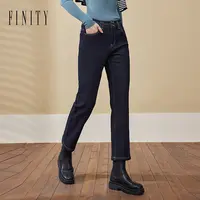 【籽言专属】FINITY 新款牛仔裤显瘦高腰时尚休闲修身 F21X9C43R5