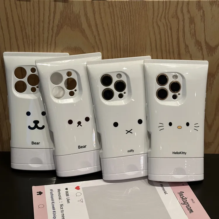 欧克里里米菲kt表情适用苹果16promax手机壳iPhone15洗面奶壳1413