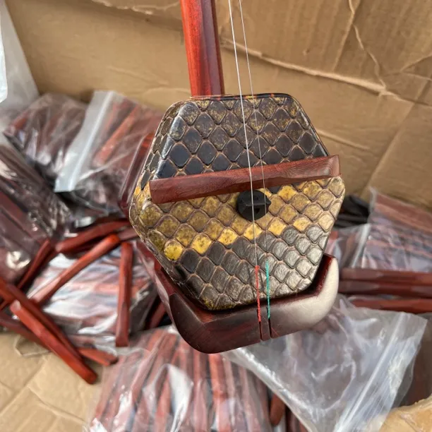 二胡紫檀护琴码保护琴皮