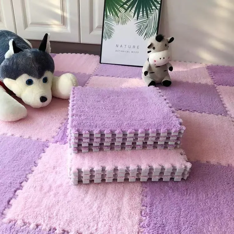 拼接泡沫地垫儿童爬行垫无味家用卧室榻榻米铺地板垫子拼图爬爬垫