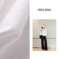 邹邹小个子新品 有廓形不臃肿卫衣女秋360g棉休闲连帽拉链外套