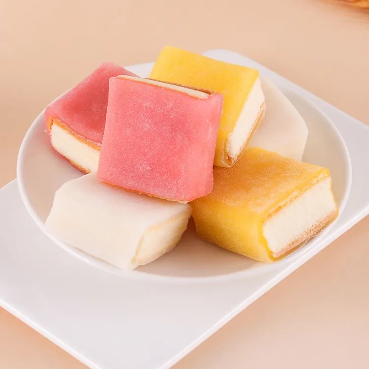 冰皮麻薯蛋糕学生营养早餐面包糕点即食独立包装奶香混合休闲零食