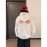 HandSeven美式潮流oversize男女连帽卫衣春秋款女休闲外套女春秋