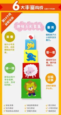 可可狮 五彩套盒