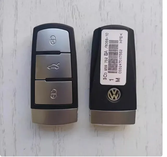 适用大众迈腾CC 智能卡遥控钥匙 原装半智能卡插卡启动48芯片原厂