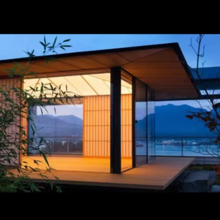 户外木屋木结构设计施工日本桧木定制