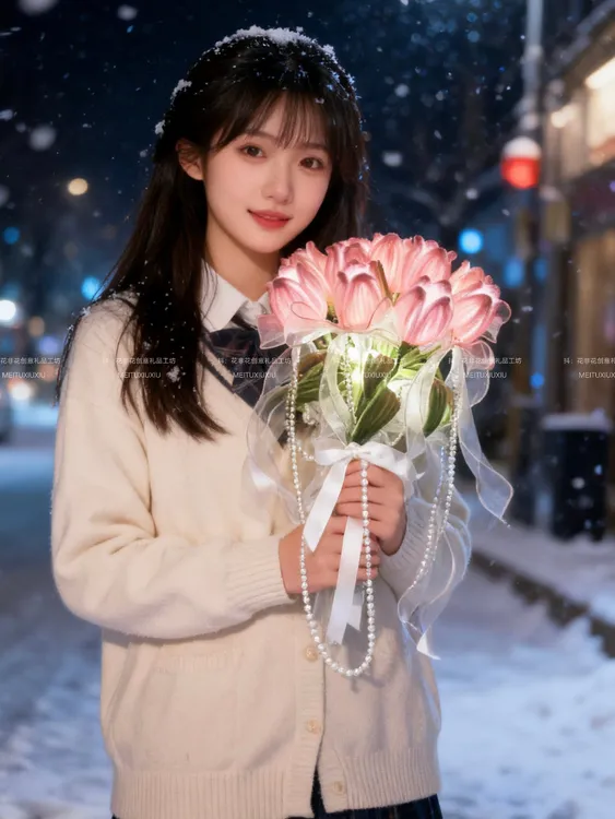 【成品发货】郁金香花束送老婆闺蜜女友高颜值网红爆款生日礼物礼品