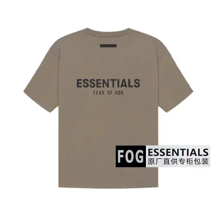 FEAR OF GOD ESSENTIALS FOG复线潮牌短袖字母T恤男女同款