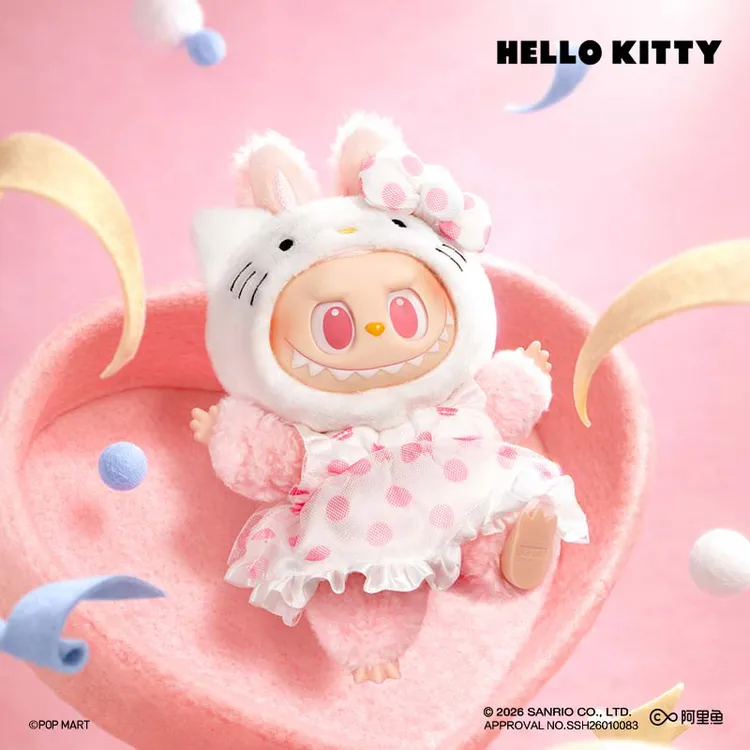 POP MART/泡泡玛特三丽鸥家族奇妙美梦系列毛绒公仔正版挂件盲盒