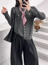 小香风时尚秋季毛衣