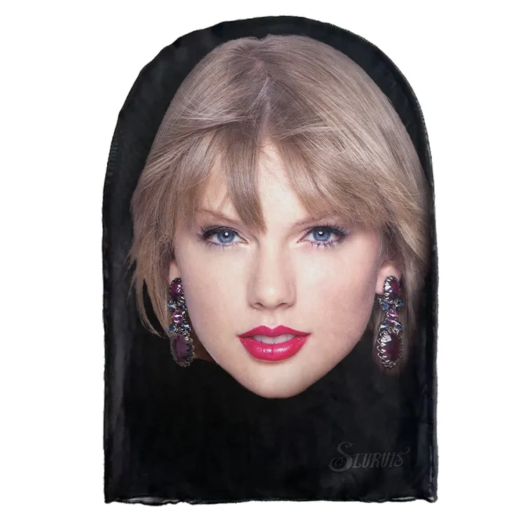 3D人脸搞怪头套霉霉憨豆先生泰森cosplay网纱头套演出装扮面具