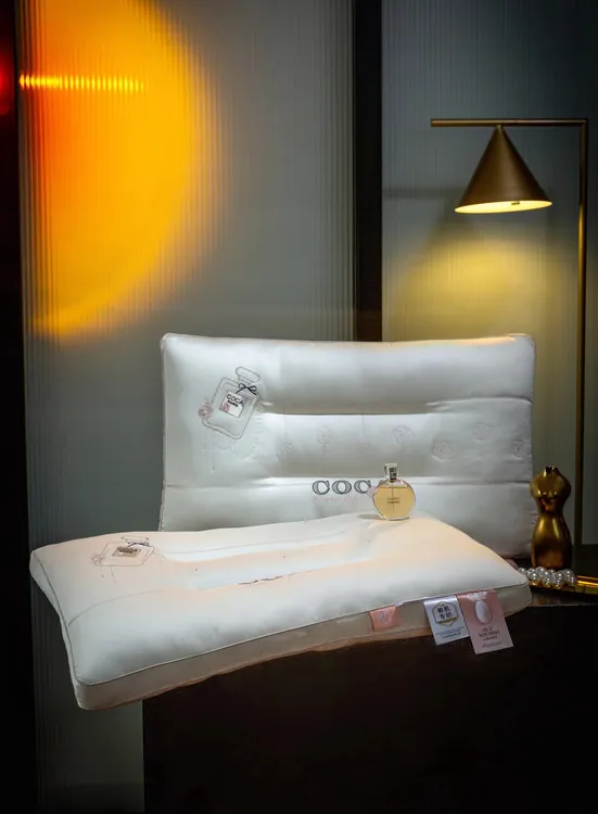 【co小姐】44*70cm蚕丝枕头高端舒适透气亲肤成人睡眠枕头一个装