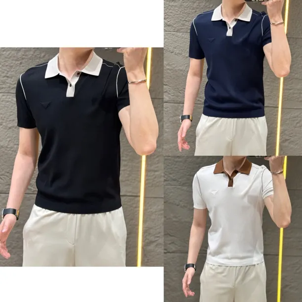 小雨男装｜56613 莫代尔36%桑蚕丝4.3%薄款定制时尚Polo衫S