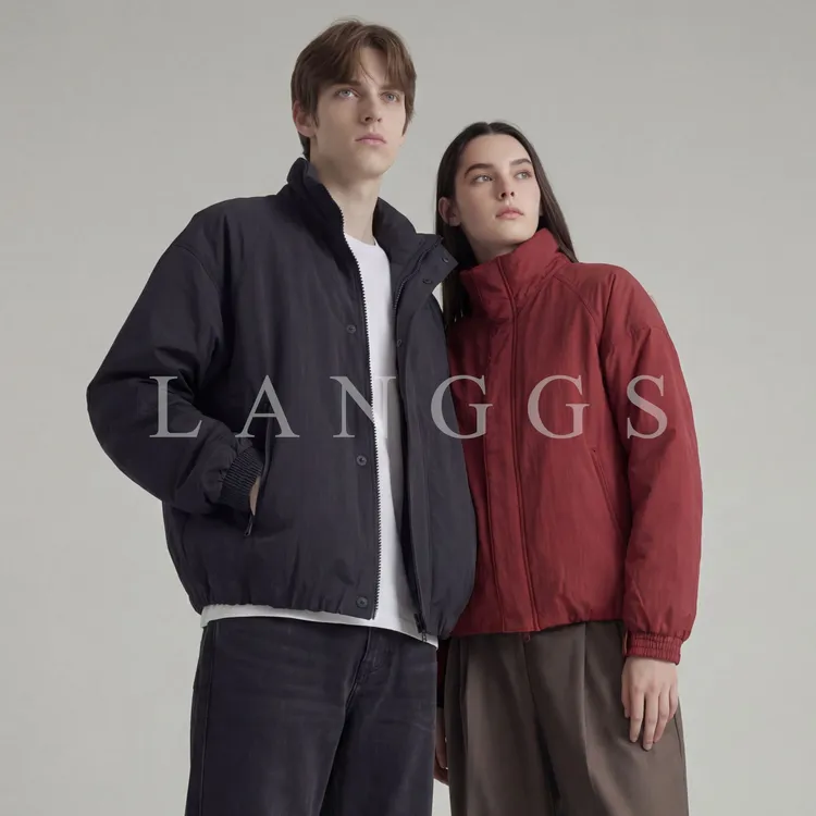 LANGGS&浪叔 25冬季立领90白鸭绒羽绒服夹克-25SW67