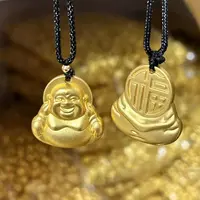【伲雅】双面佛古法佛轻奢高颜值高端吊坠带黑绳（K02）