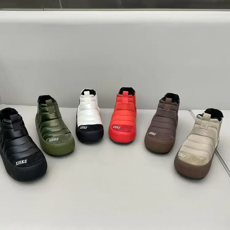 【皮鞋码】新款皮面个性棉鞋百搭休闲洋气舒适软底男款潮鞋