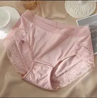 【三条装】中高腰短裤女士舒适包臀大码200斤时尚蕾丝短裤