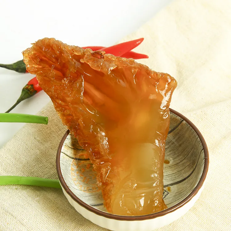 野生大角海蜇头新鲜嘎嘣硬脆可凉拌的美食绵蛰头正宗海蜇头桶装