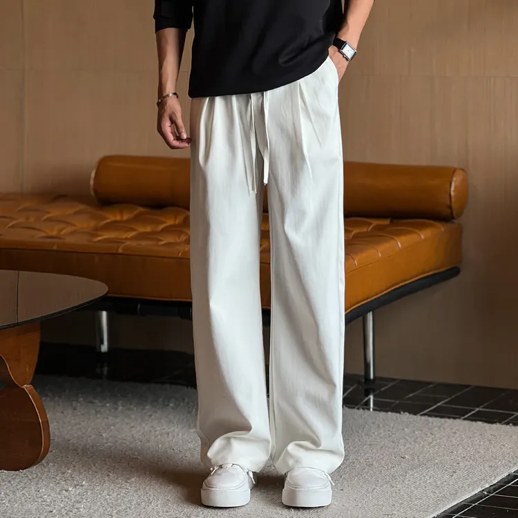 NO22WEAR【松弛有度】慵懒风垂感百搭休闲裤男秋季高级感宽松直筒裤