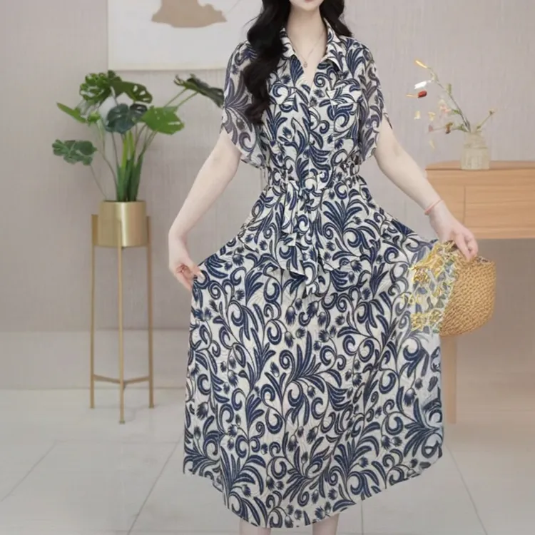 【上衣+半身裙】2025夏季新款气质时尚大气休闲修身显瘦两件套裙女