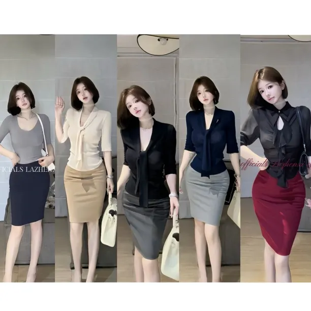 希野逸儿/纯欲御姐高腰气质辣妹包臀裙女夏季紧身韩系显瘦半身裙