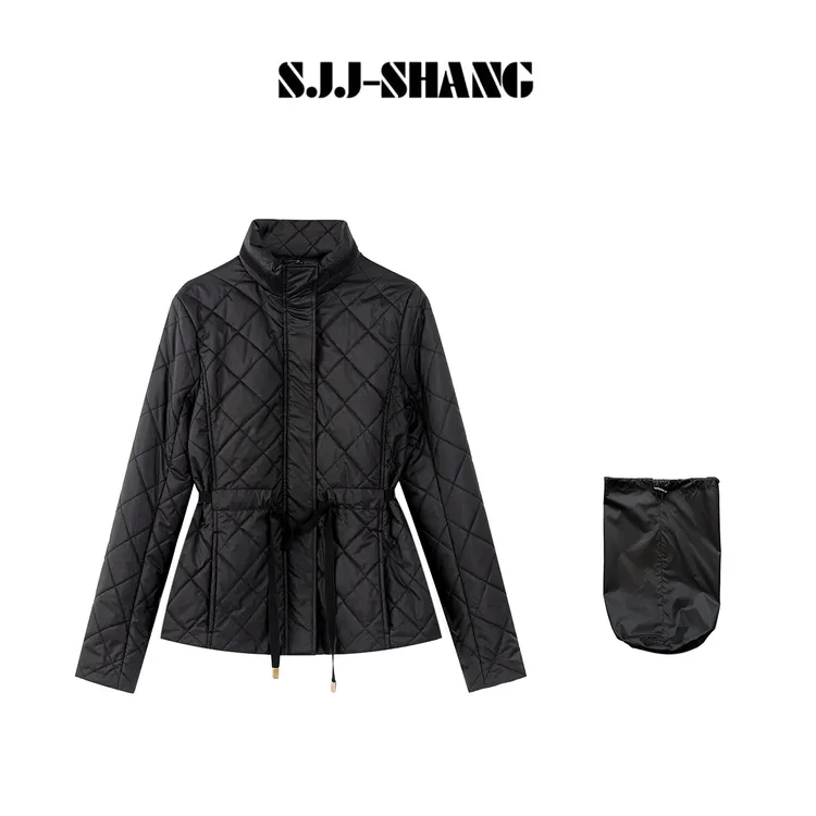 SJJ-SHANG【间格】美国进口3M棉新雪丽轻工艺拉链棉服q135722p