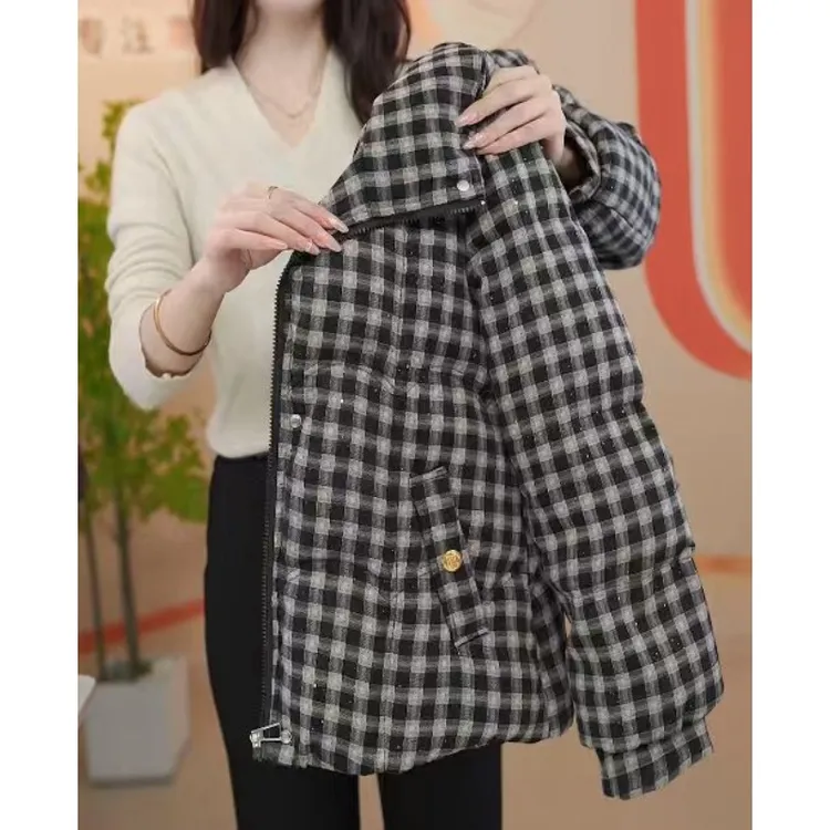 Y011【出口】新款冬季高端专柜羽绒服外套-珈珈