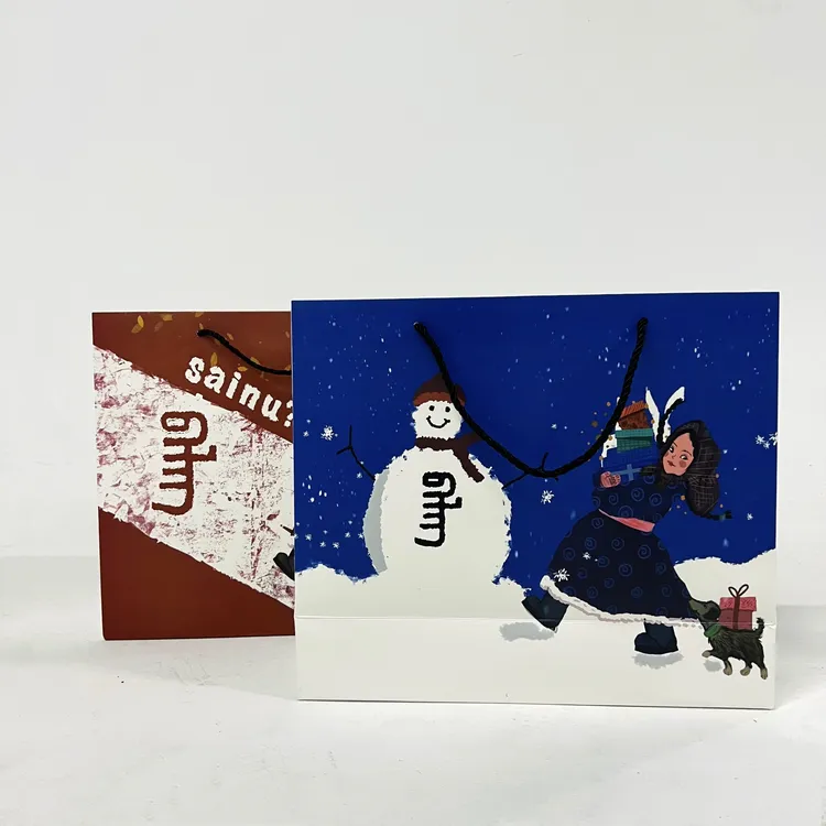 蒙古元素可爱礼袋【5个蓝➕5个红】