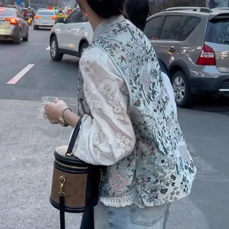 新中式国风马甲背心女外穿春秋新款爆款小个子马夹坎肩上衣薄外套