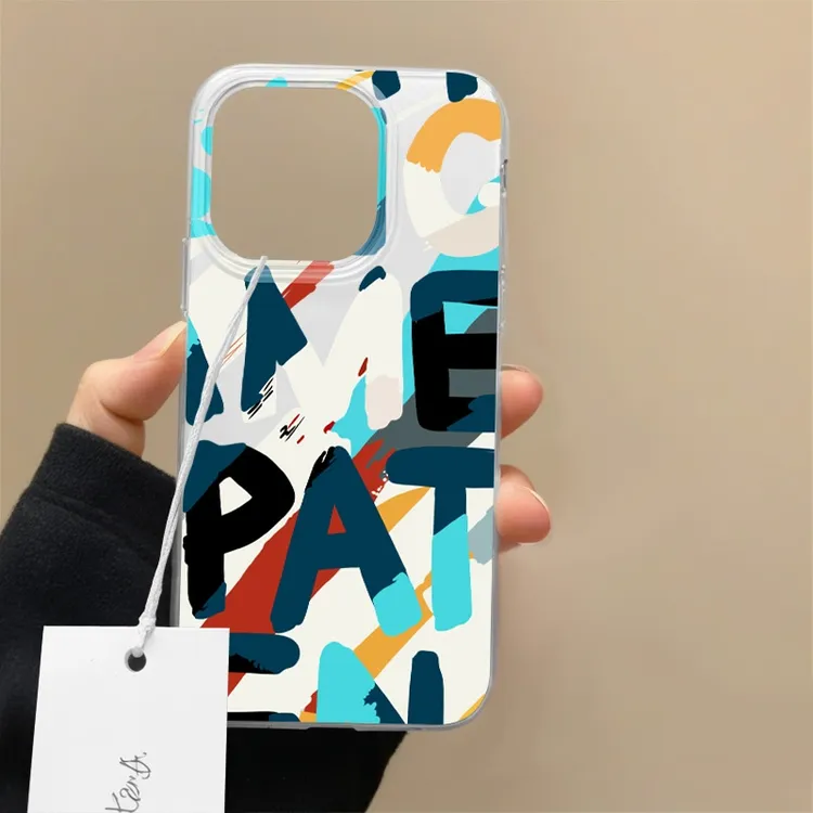 【壳百搭】适用小米15华为mate苹果OV炫彩涂鸦IMD全包防摔手机壳