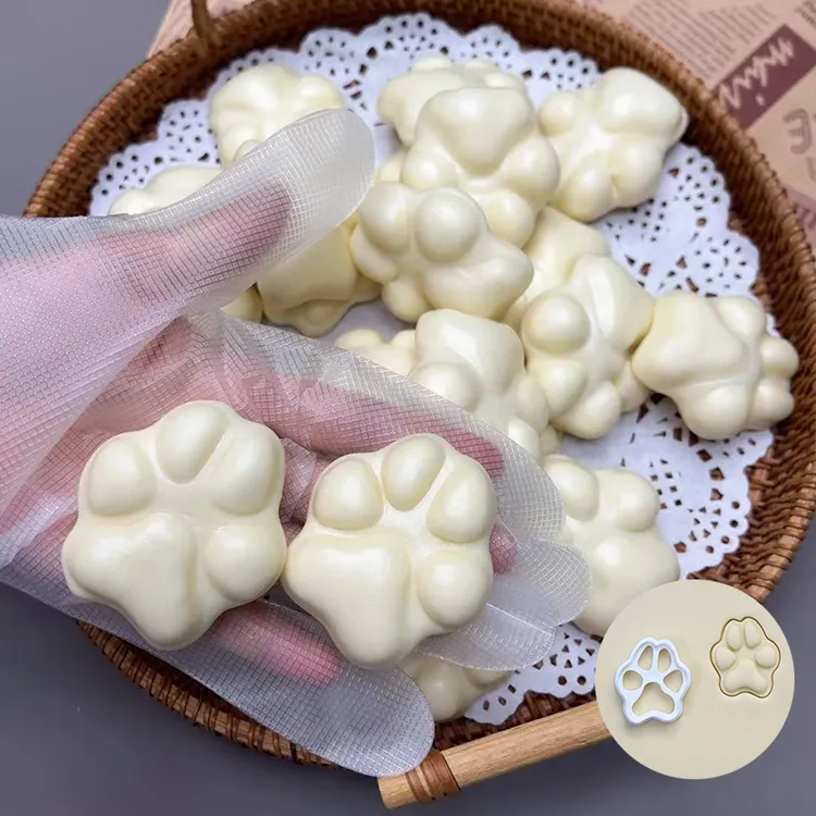 卡通猫爪馒头模具饼干模具