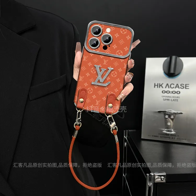 适用【苹果/oppo/华为/vivo/小米】秒变星宇橙17大视窗小羊皮手机壳