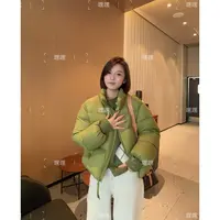 HEIHEI【肯豆羽绒服】三星可溯源90白鸭绒~零压感泡芙立领面包服