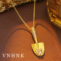 铜合金项链 美可儿    H383   金色（50cm) 气质百搭项链