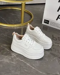 D0172修面皮增高秋季板鞋时尚休闲鞋运动韩版溶解鞋百搭