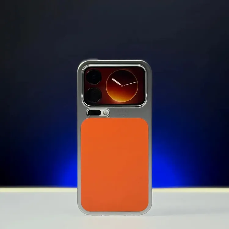 适用于小米17拼接金属漆质感PC硬壳小米17promax防摔手机壳