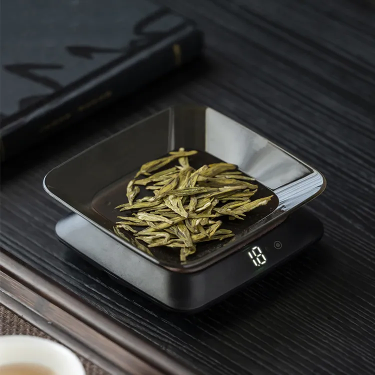精准小型茶叶秤电子秤普洱茶称数字显示精准称重咖啡豆秤茶道用品