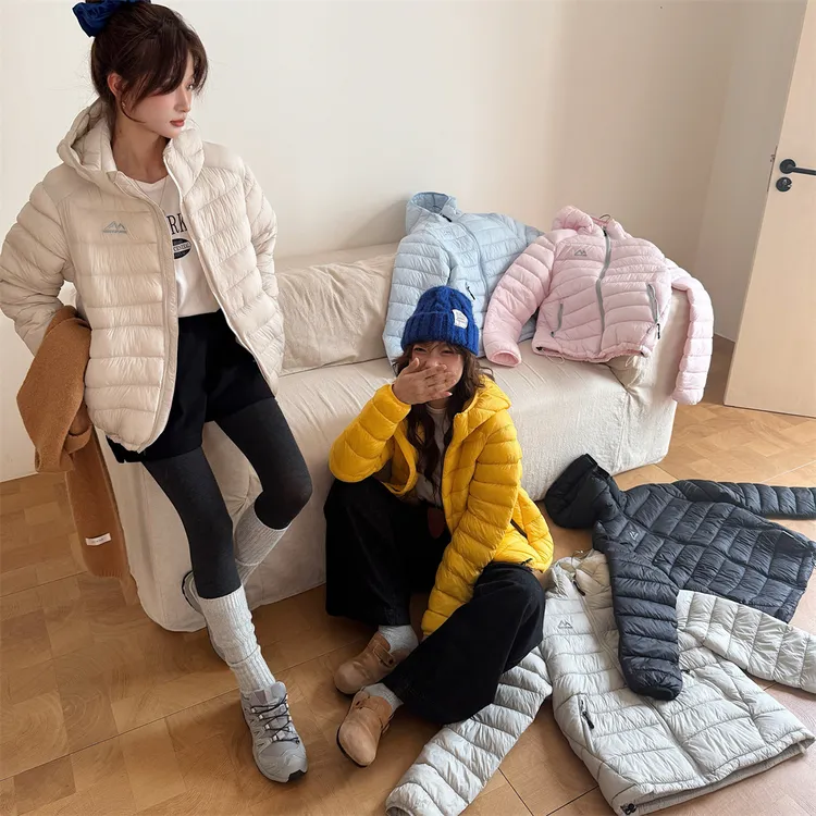 超好看排骨棉服外套女秋冬2025新款韩系夹棉连帽保暖情侣装棉衣潮